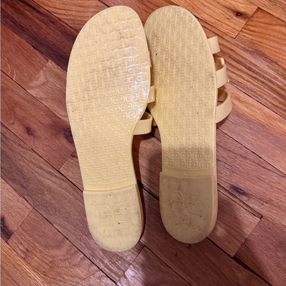 Sam Edelman BAY JELLY SLIDE SANDAL Yellow size 11 - Picture 6 of 10